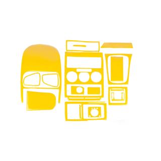 Dashboard sierlijsten (geel)