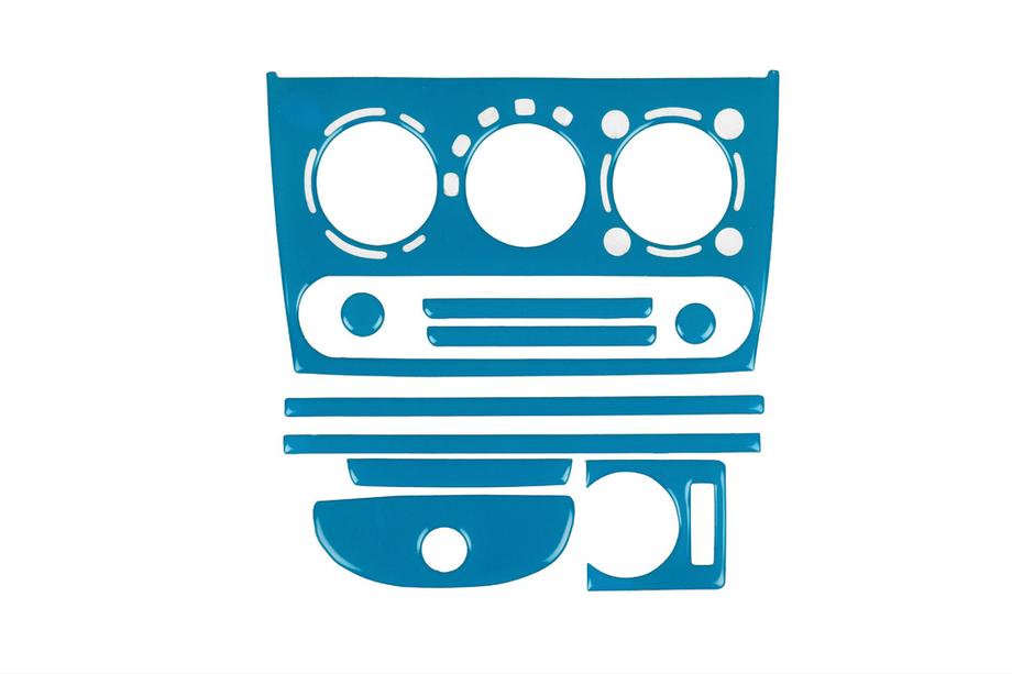 Opel Tigra 1994–2001 Dashboardpanelen (blauw) Image