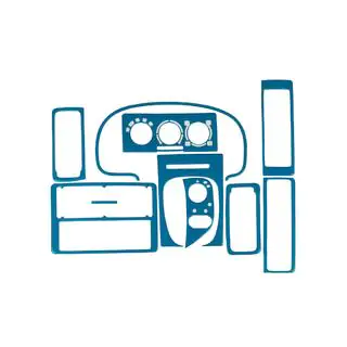 Dashboardpanelen 1994-1999 (blauwe kleur)