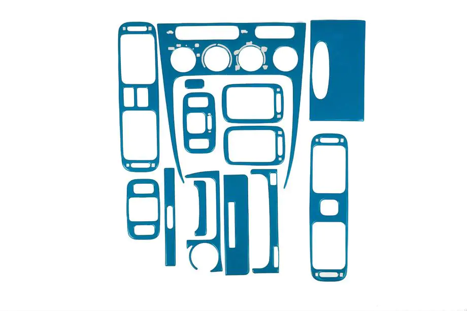 Toyota Corolla 1998–2002 Dashboardbekleding 2000-2002 (blauw) Image