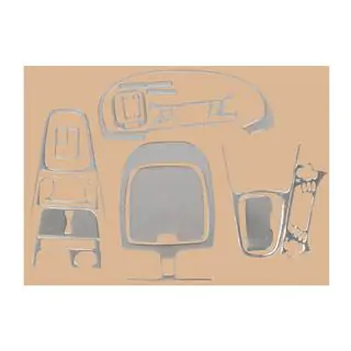 Dashboard sierlijsten 00-03 (aluminium)