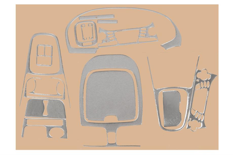Nissan Almera N16 2000–2006 Dashboard sierlijsten 00-03 (aluminium) Image