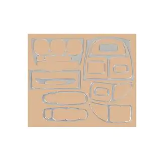 Dashboard sierlijsten (aluminium) Hyundai Accent 2000–2006
