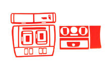 Volkswagen Passat B5 1997–2005 Dashboardpaneelbekleding 1996-2004 (rood) foto 1