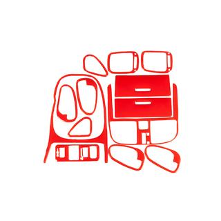 Dashboardpanelen afdekstrips 1999-2003 (rood)