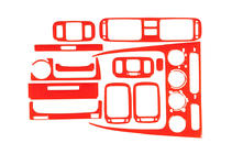 Toyota Corolla 1998–2002 Dashboardpaneel sierlijsten 1998-2000 (rood) foto 1