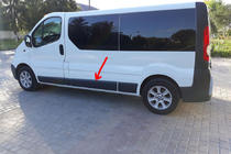 Renault Trafic 2001–2015 Originele gebruikte deurlijst (L3) foto 1