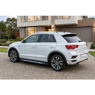 Sunrise side steps (set van 2, aluminium) Volkswagen T-Roc 2017–2025 foto 1