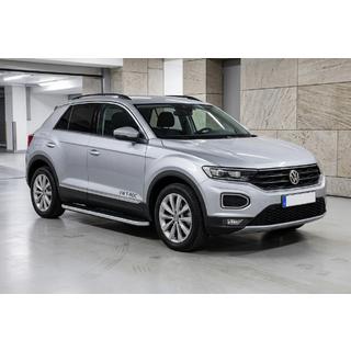Side steps Tayga Grey (2 stuks, aluminium) Volkswagen T-Roc 2017–2025 foto 1
