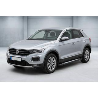 Zijtreden Vision New Black (2 stuks, aluminium) Volkswagen T-Roc 2017–2025 foto 1