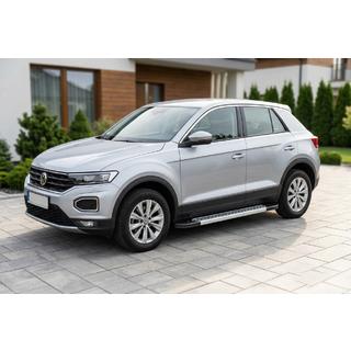Zijdrempels Vision New Grey (set van 2, aluminium) Volkswagen T-Roc 2017–2025 foto 1
