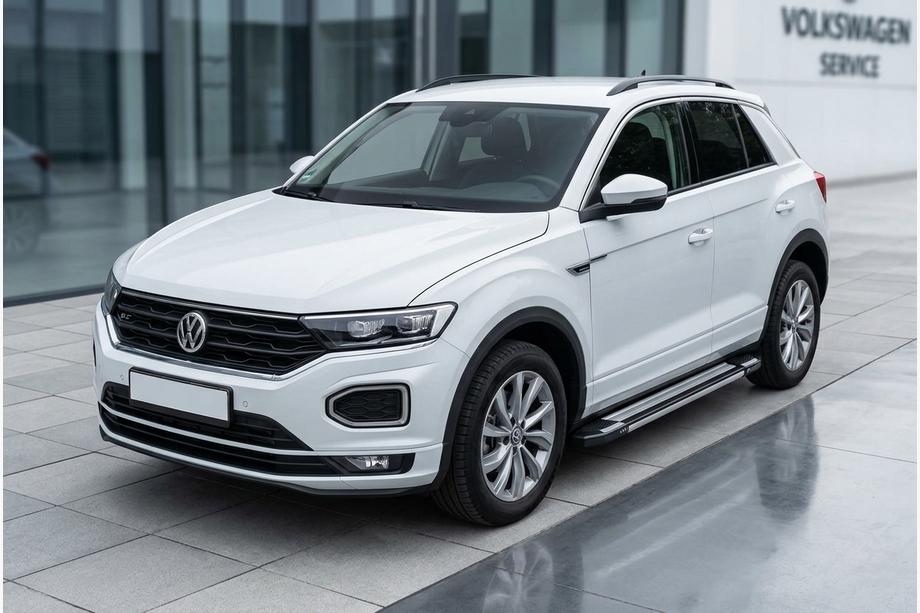 Volkswagen T-Roc 2017–2025 Rainbow zijtreden (set van 2, aluminium) Image