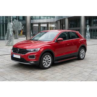 Side steps Maya Red (2 stuks, aluminium) Volkswagen T-Roc 2017–2025 foto 1
