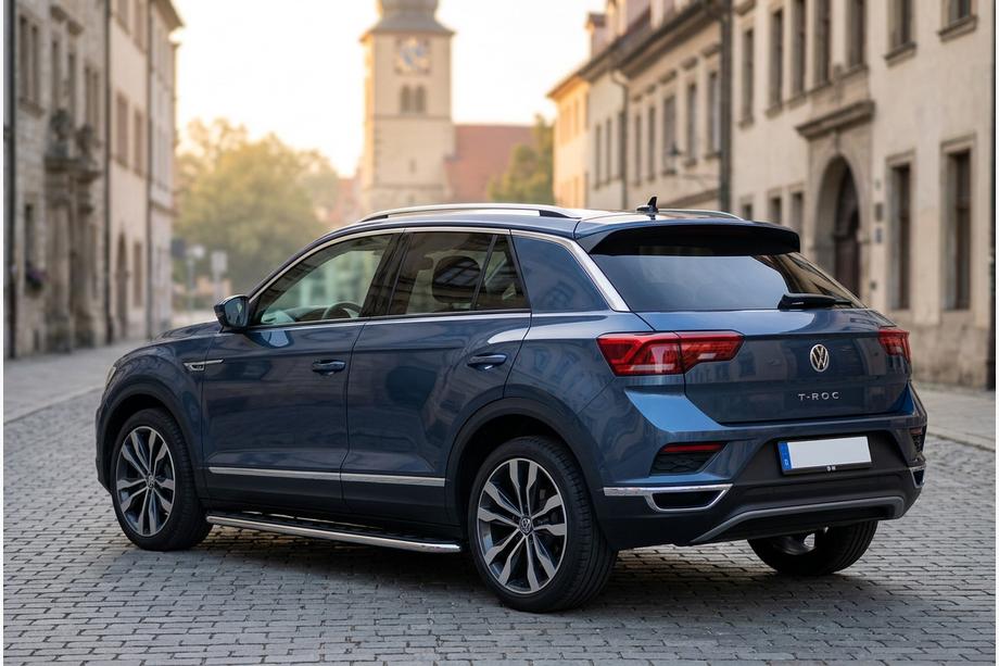 Volkswagen T-Roc 2017–2025 Maydos V1 zijtreden (2 stuks, aluminium) Foto 1