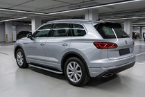 Volkswagen Touareg 2018– Side steps Tayga Grey (2 stuks, aluminium) foto 1