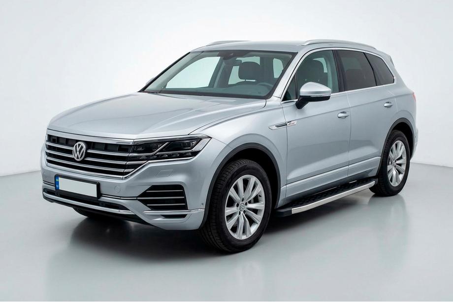 Volkswagen Touareg 2018– BlackLine side steps (2 stuks, aluminium) Image