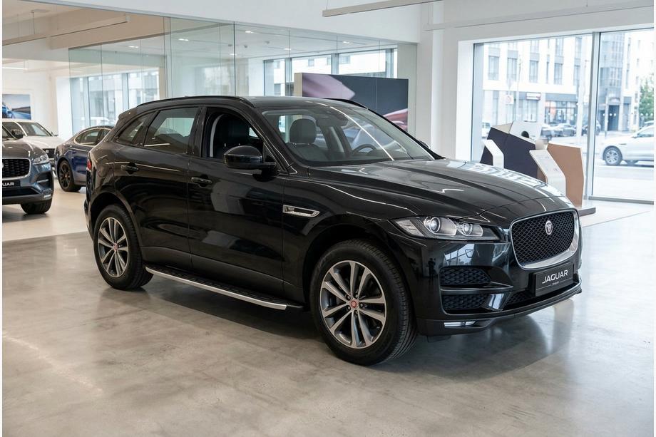 Jaguar F-PACE 2016– Fullmond side steps (2 stuks, aluminium) Image