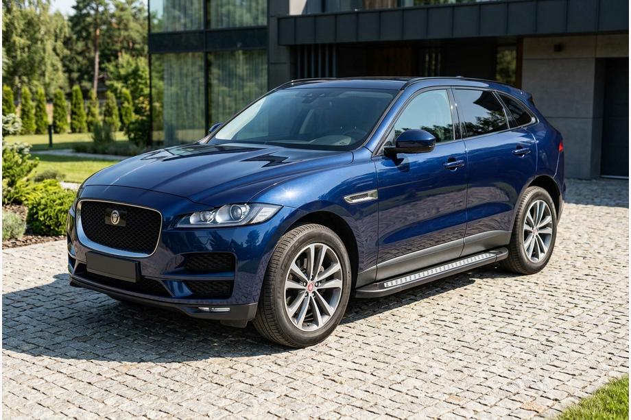 Jaguar F-PACE 2016– Zijtreden Vision New Black (2 stuks, aluminium) Foto 1