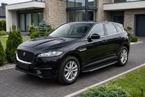 Jaguar F-PACE 2016– Side steps Bosphorus Grey (set van 2, aluminium) foto 1