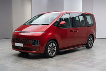 Hyundai Staria 2021– Side steps Maya Red (2 stuks, aluminium) foto 1