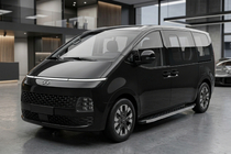 Hyundai Staria 2021– BlackLine zijsteps (2 stuks, aluminium) foto 1