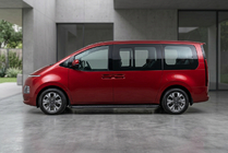 Hyundai Staria 2021– Bosphorus Black side steps (2 st., aluminium) foto 1