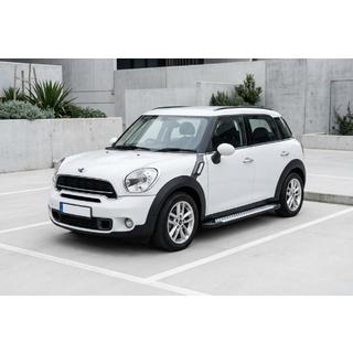Side steps Allmond Grey (set van 2, aluminium) Mini Countryman R60 2010–2017 foto 1