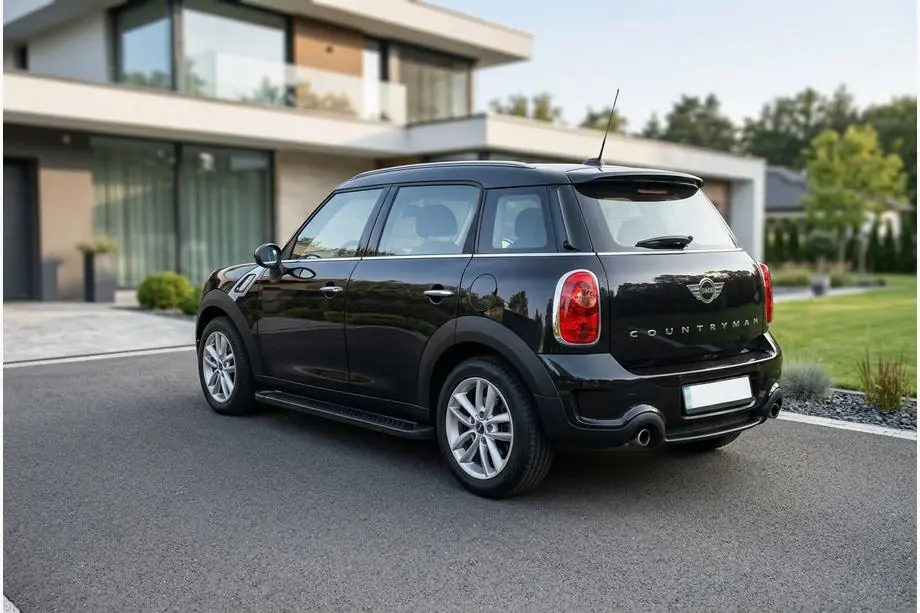Mini Countryman R60 2010–2017 Allmond Black side steps (2 st., aluminium) Image
