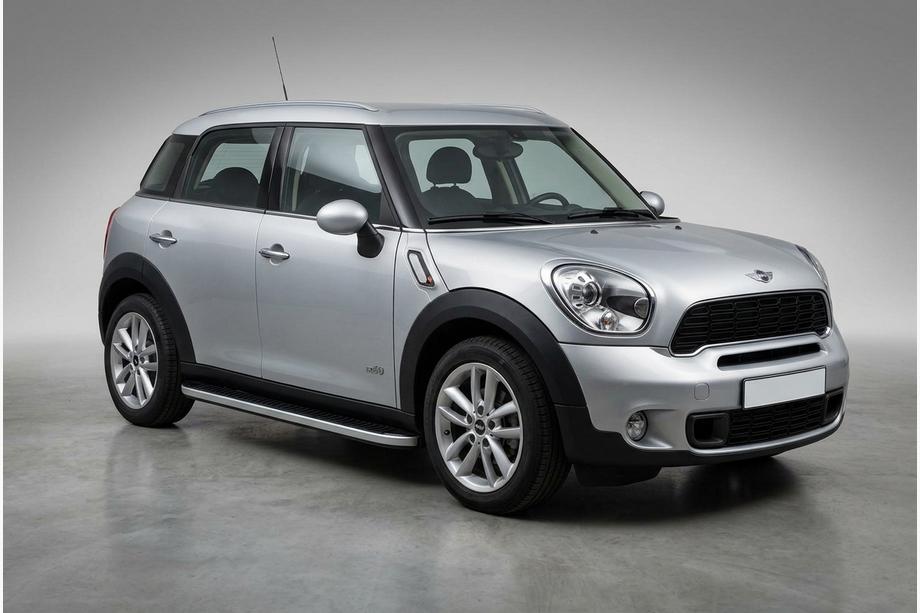 Mini Countryman R60 2010–2017 Side steps Tayga Grey (2 stuks, aluminium) Image