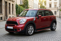 Mini Countryman R60 2010–2017 Side steps Maya Red (2 stuks, aluminium) foto 1
