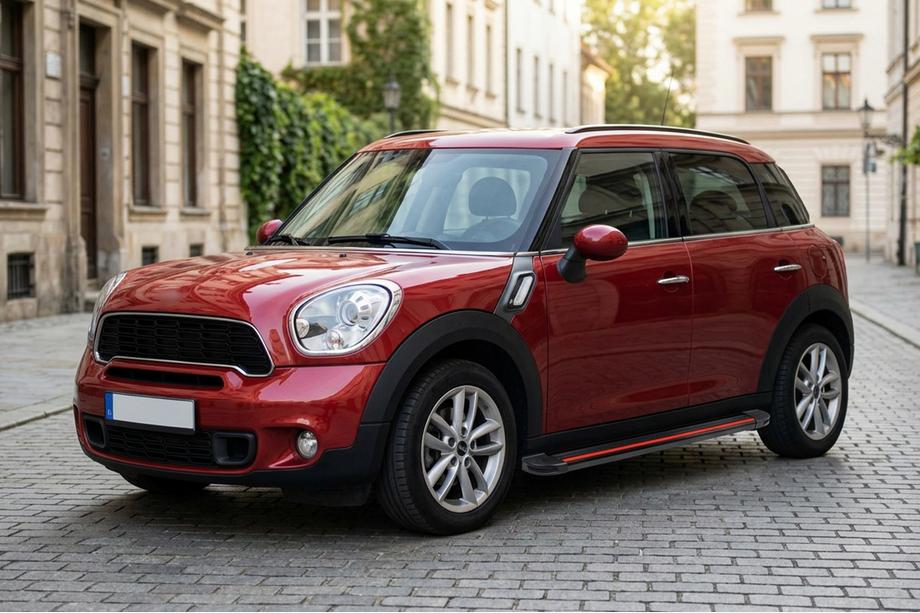 Mini Countryman R60 2010–2017 Side steps Maya Red (2 stuks, aluminium) Image