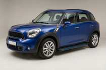 Mini Countryman R60 2010–2017 Maya Blue zijtreden (2 stuks, aluminium) foto 1