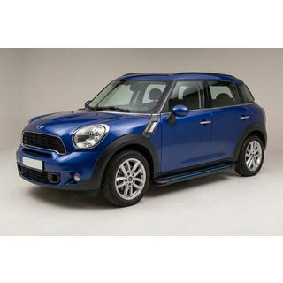 Maya Blue zijtreden (2 stuks, aluminium) Mini Countryman R60 2010–2017 foto 1