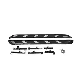 OEM V2 zijtreden (2 st., aluminium) foto 3