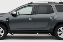 Renault Duster 2018–2024 OEM side steps (2 stuks, aluminium) foto 1