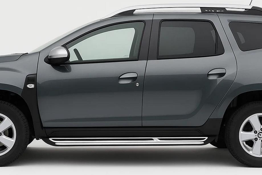 Renault Duster 2018–2024 OEM side steps (2 stuks, aluminium) Image