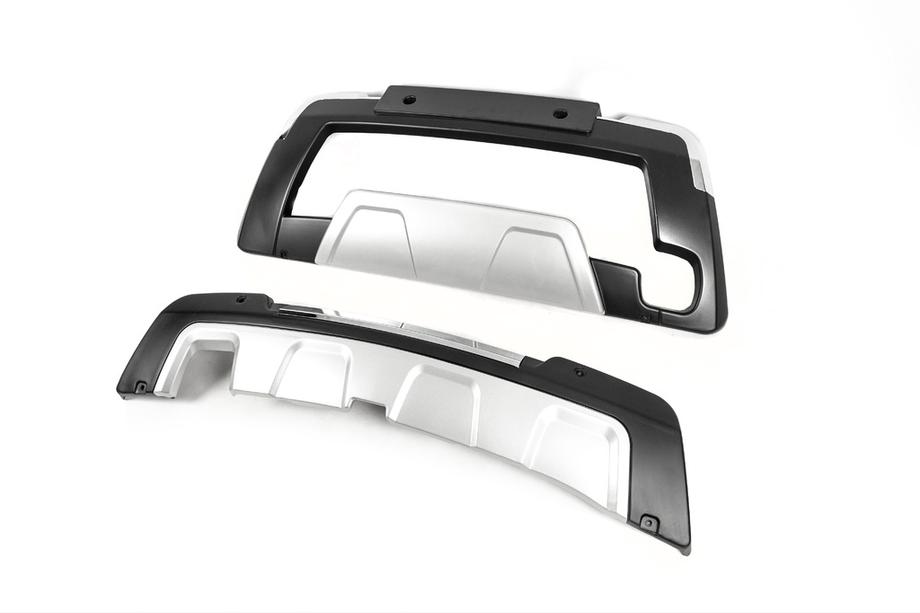 Dacia Duster 2008–2018 Voor- en achterbumper lip spoiler set 2014-2018 (2 stuks) Image