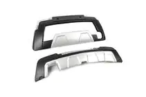 Renault Duster 2008–2017 Voor- en achterbumper lip spoiler set 2014-2018 (2 stuks) foto 5