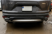 Honda CRV 2017–2022 Voor- en achterlip 2016-2019 (2 stuks) foto 4