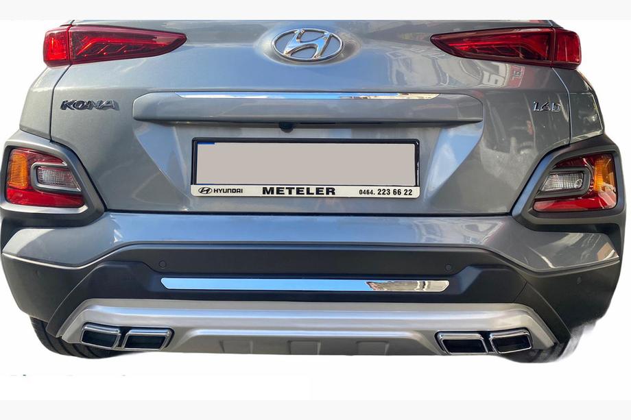 Hyundai Kona 2017–2023 Voor- en achterlip (2 stuks) Foto 2