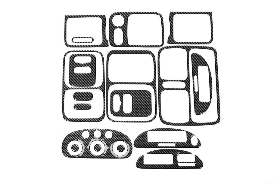 Renault Clio II 1998–2005 Dashboard sierlijsten Aluminium Image