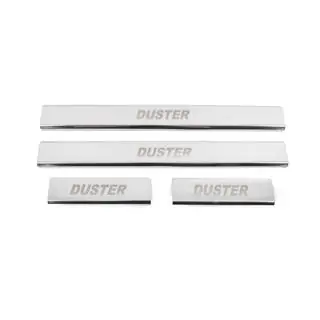 RVS instaplijsten Carmos V2 (4 stuks) Dacia Duster 2008–2018 foto 1