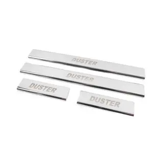 RVS instaplijsten Carmos V2 (4 stuks) Dacia Duster 2008–2018 foto 2