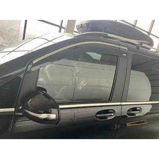 Raamdeflectoren met chroomstrip (set van 2, Niken) Mercedes Vito W639 2004–2014 foto 2