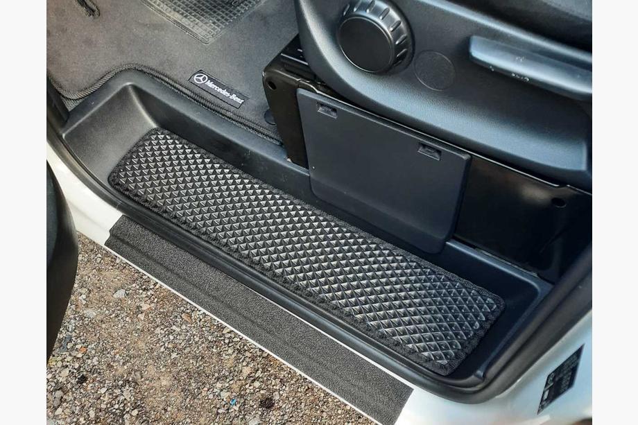 Mercedes Vito/V-klasse W447 2014– EVA dorpelmatten (set van 3, zwart) Foto 1