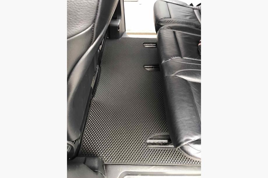 Mercedes Vito/V-klasse W447 2014– EVA automatten V-Class ExtraLong 2 zijstukken (alleen afhalen, complete set, zwart) Image