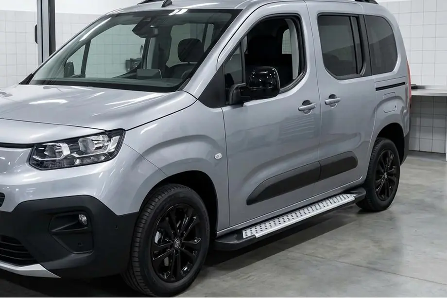 Toyota Proace City 2016– Side steps Allmond Grey (2 stuks, aluminium) Image