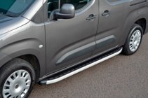 Toyota Proace City 2016– Fullmond side steps (2 stuks, aluminium) foto 2