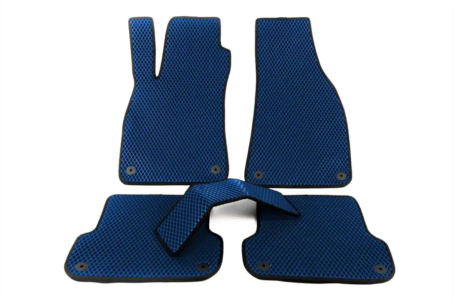 Audi A4 B7 2004–2008 EVA automatten (blauw) Image