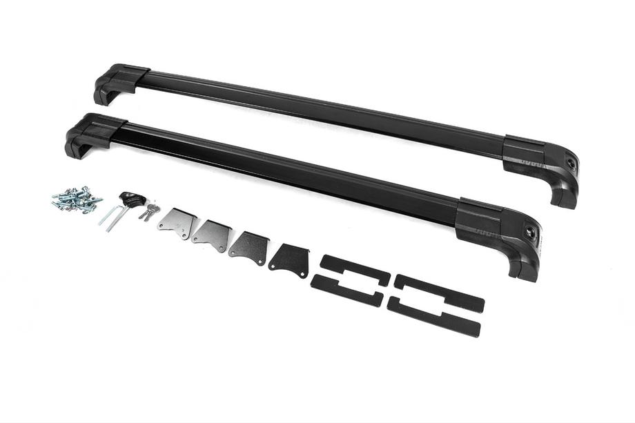 Toyota Rav 4 2019–2025 Dwarsdragers voor geïntegreerde dakrails Strong (2 stuks) Grijs Foto 19